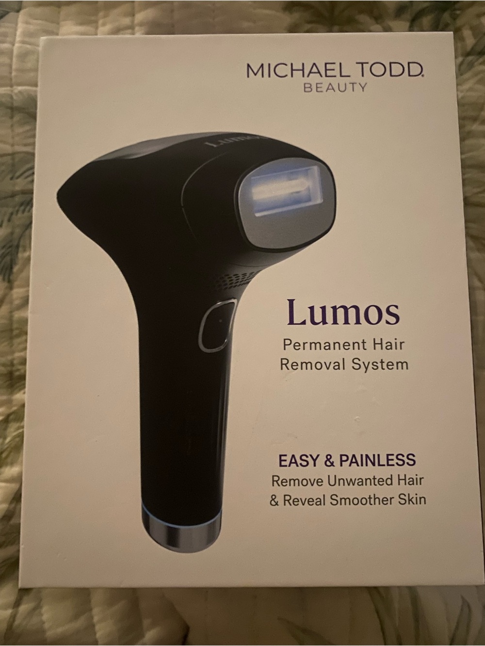 Michael Todd Beauty Lumos Permanent Hair Removal System IPL Beauty Device